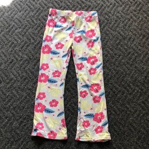 Disney Floral Girls Casual Bottoms - Pink, Blue, Yellow
